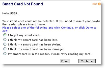 How do I check that my smart card has been setup